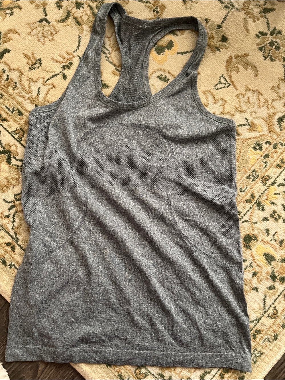 lululemon swiftly tech tank 8 Heather Gray Racerback Tank Top